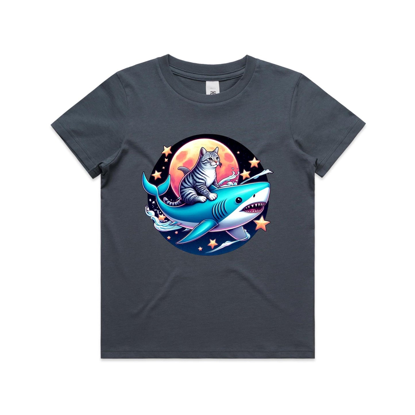 Kids Earthfolk Space Kitten T-shirt
