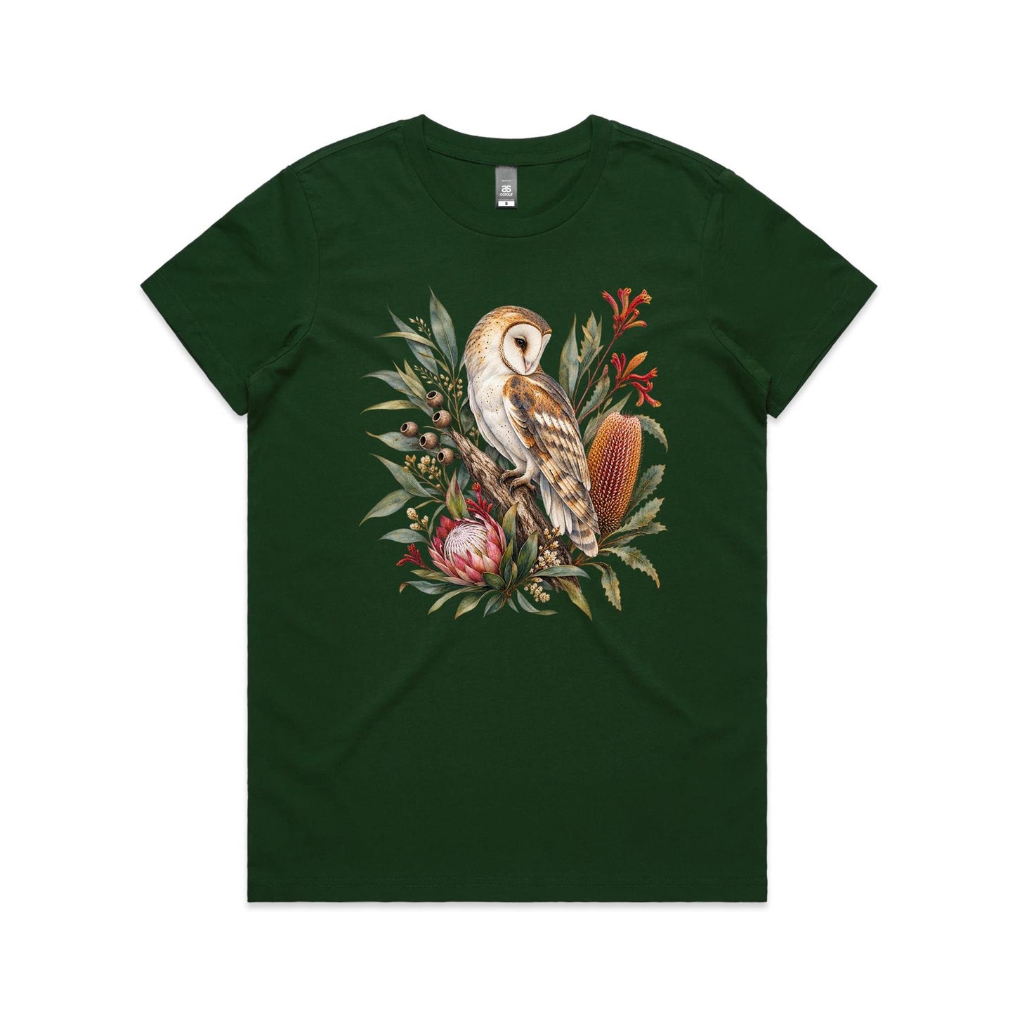 Women's Owl Botanical T-shirt