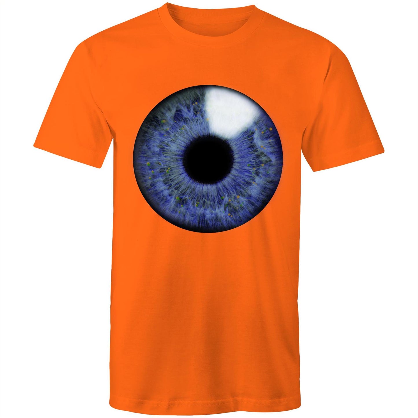 Earthfolk Printed T shirt - Mens Relaxed Fit - Eyeball - The Crescent Moon