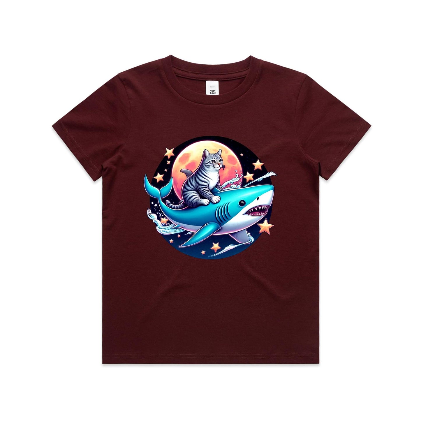 Kids Earthfolk Space Kitten T-shirt