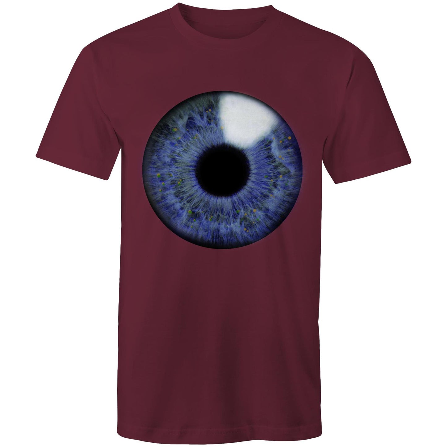 Earthfolk Printed T shirt - Mens Relaxed Fit - Eyeball - The Crescent Moon