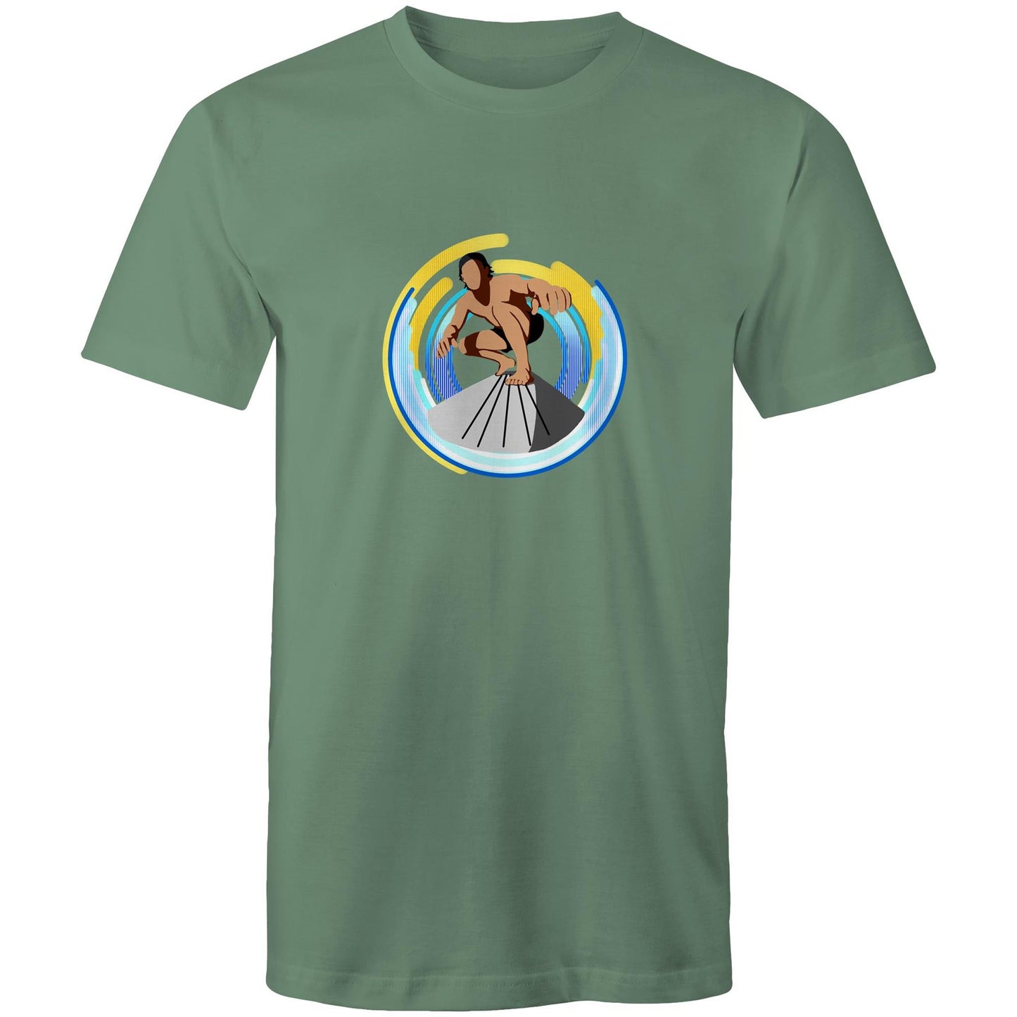Men's Earthfolk T shirt - Green Room