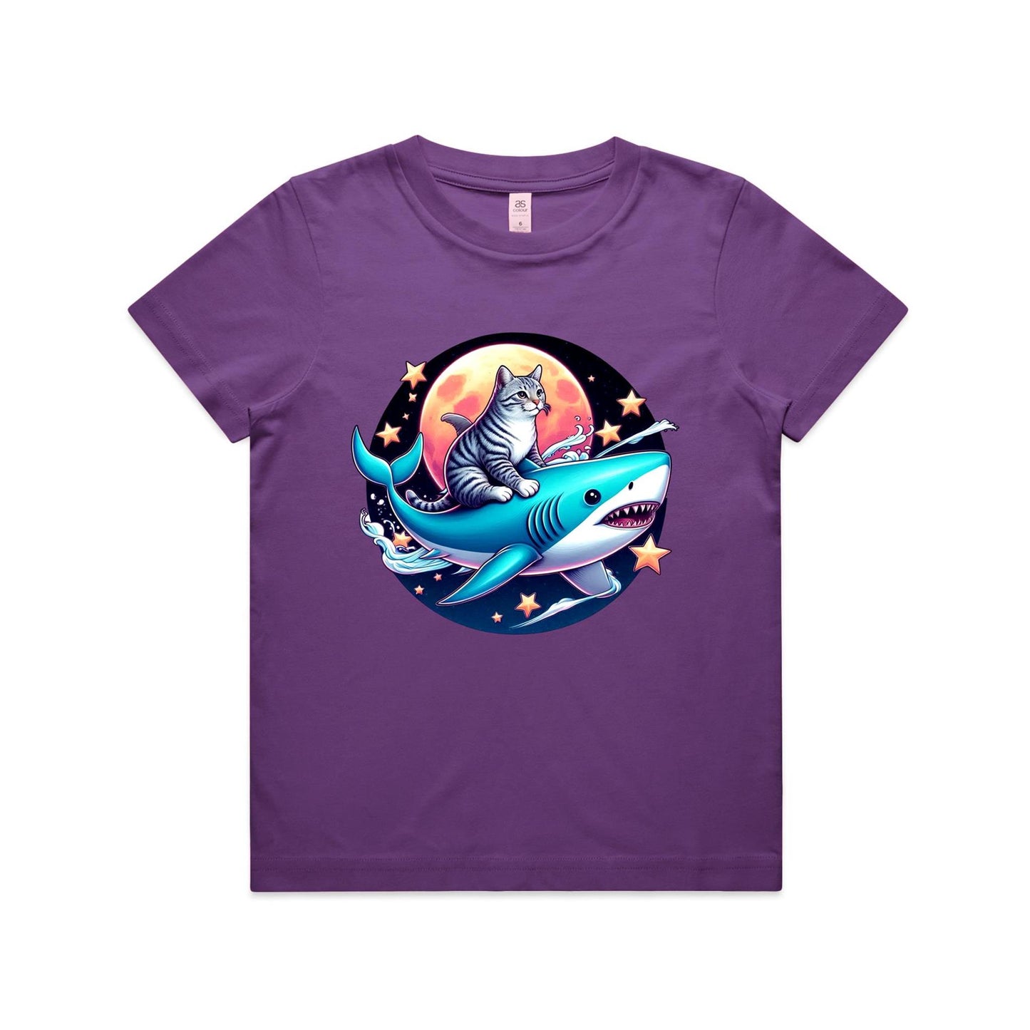Kids Earthfolk Space Kitten T-shirt