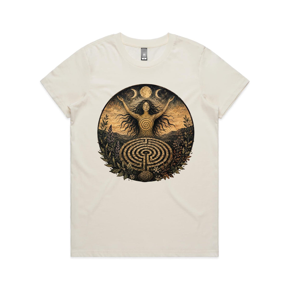 Goddess of the Labyrinth T-Shirt | Goddess Graphic Tee
