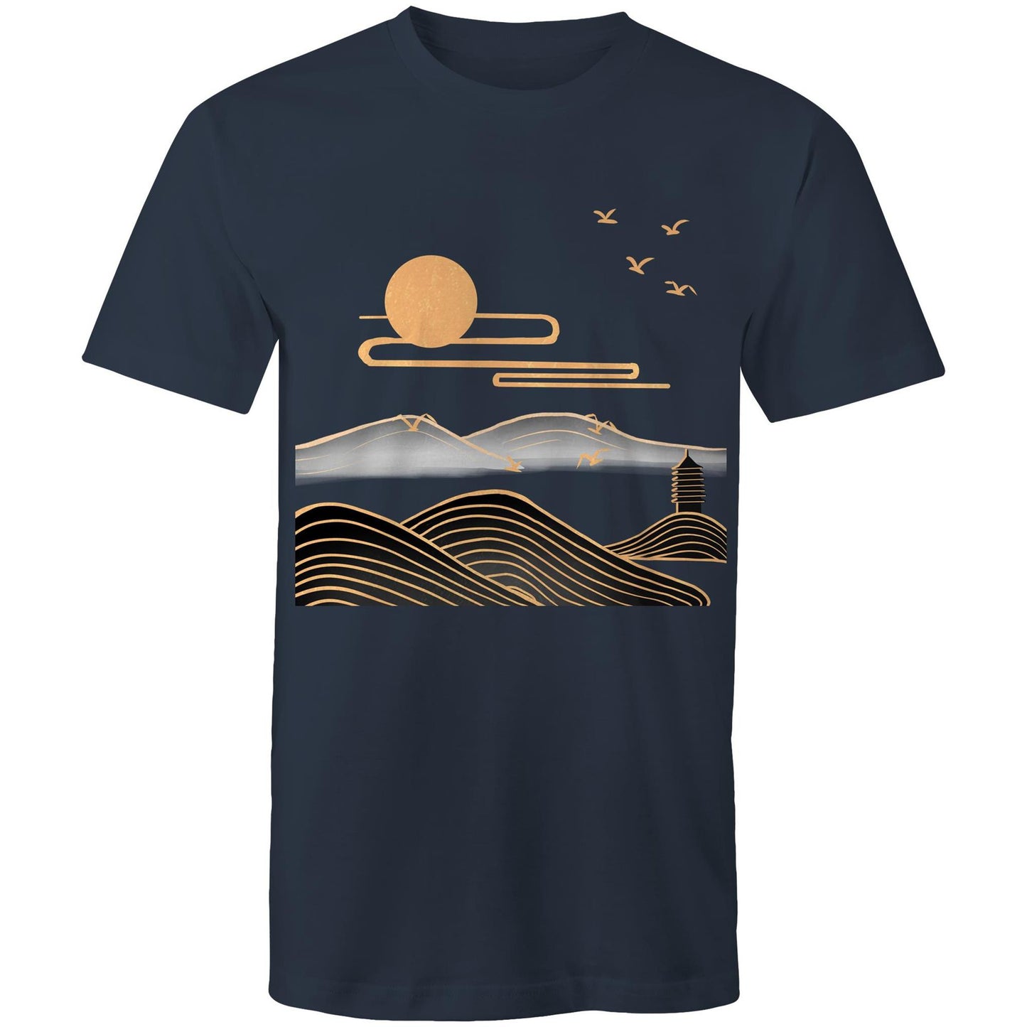Men's Earthfolk T shirt - Nature's Rise