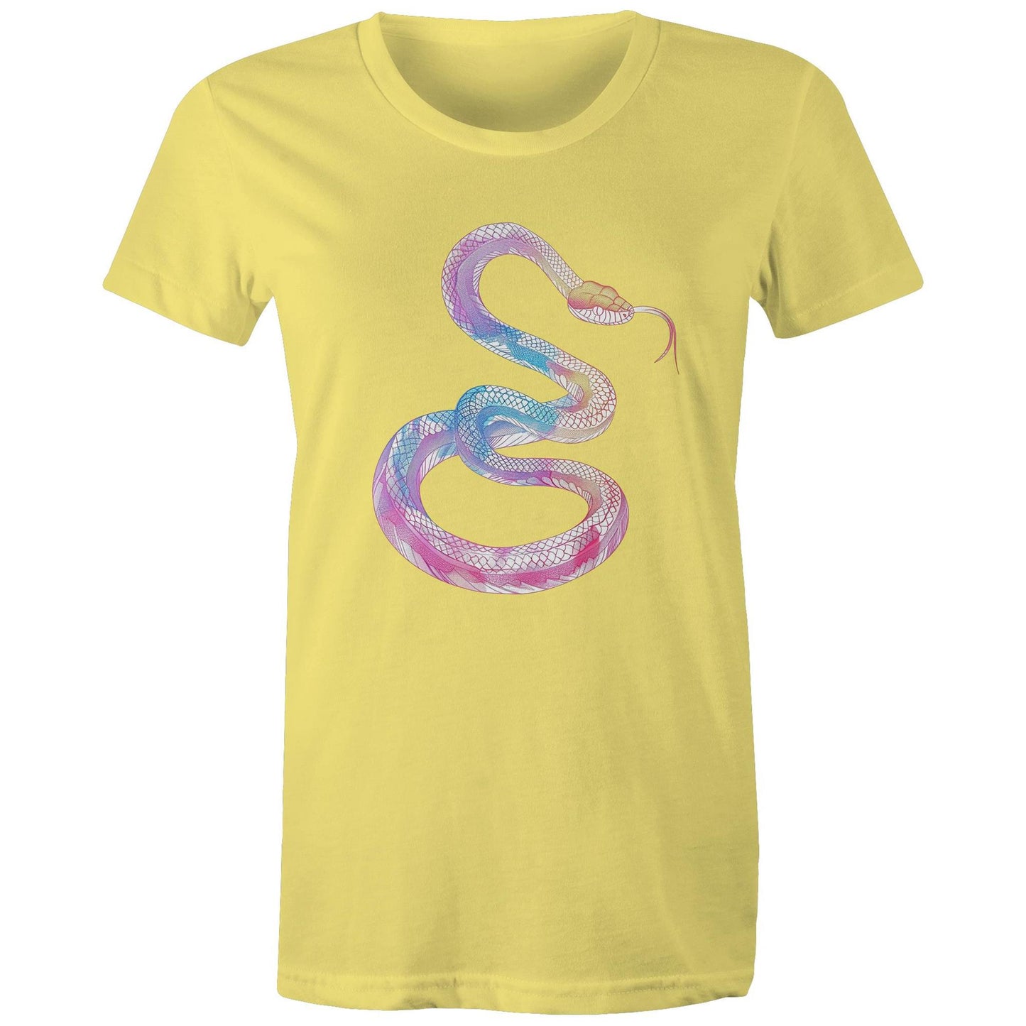 Women's Earthfolk T shirt - Rainbow Serpent