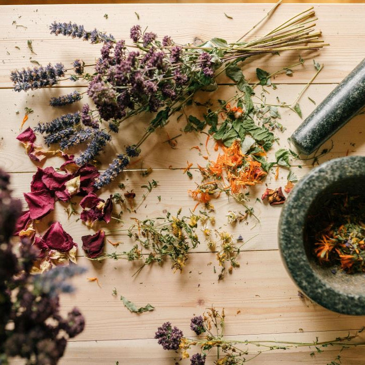 Sacred Herb and Flower Blend - The Crescent Moon