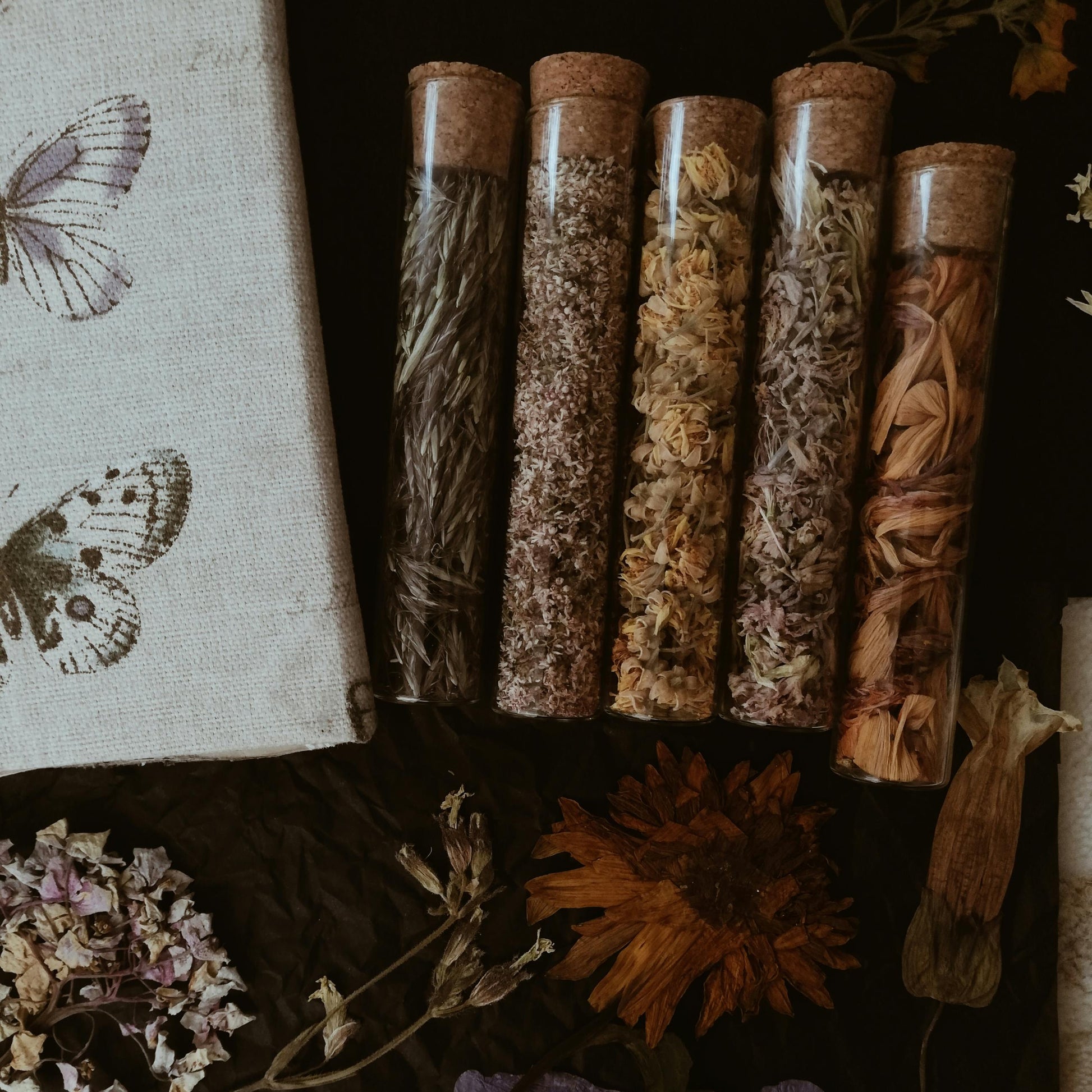 jasmine and herbs