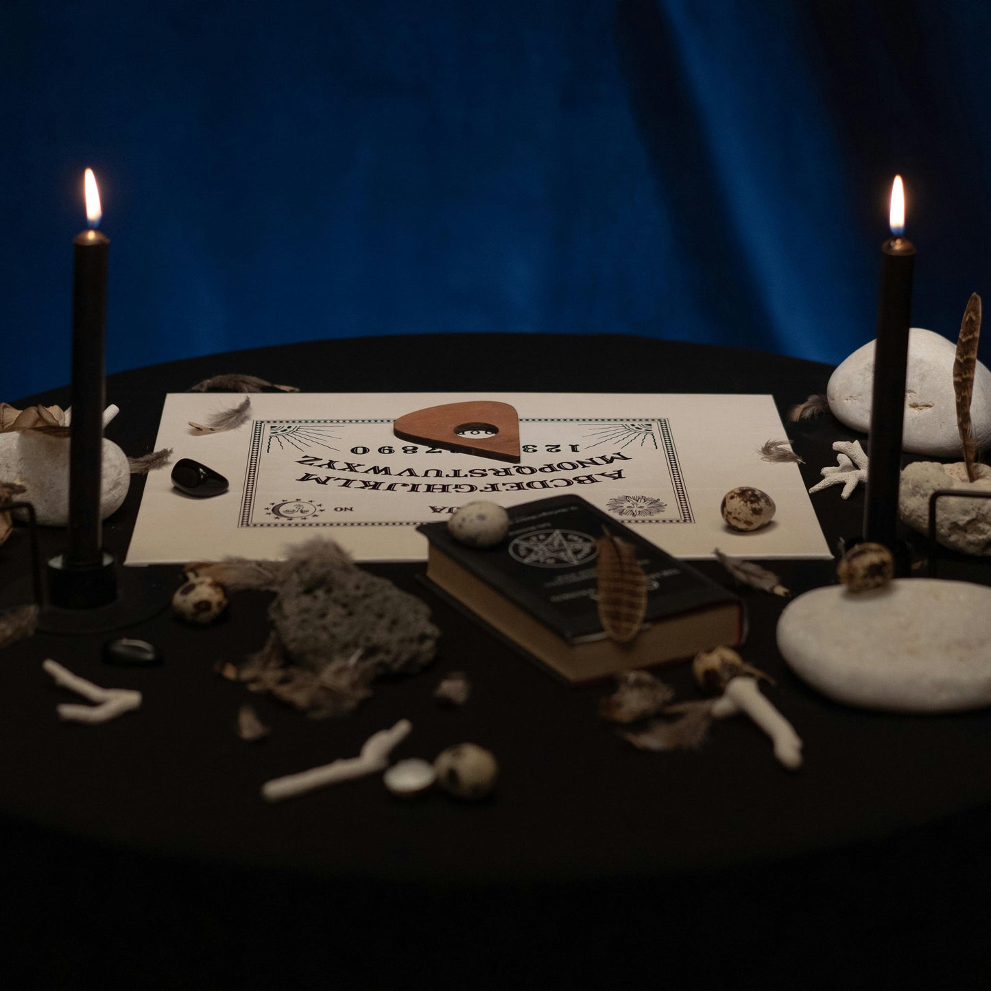 black protection spell candles