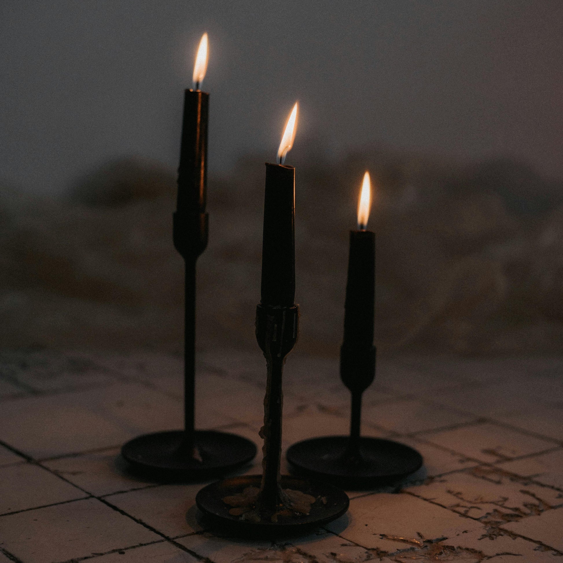 black spell candles for protection