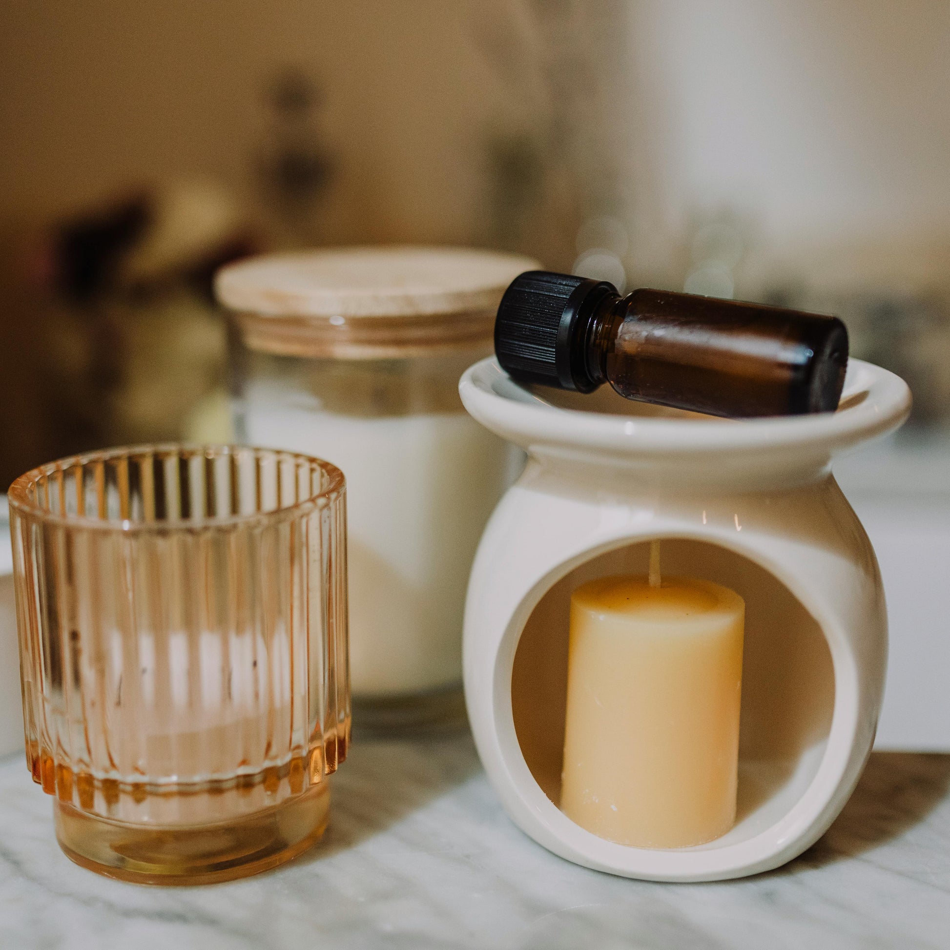 Essential Oil Set - Woodsy Aromatherapy - The Crescent Moon