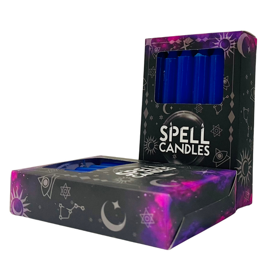 Ritual Spell Candles - Blue - Connection and Communication