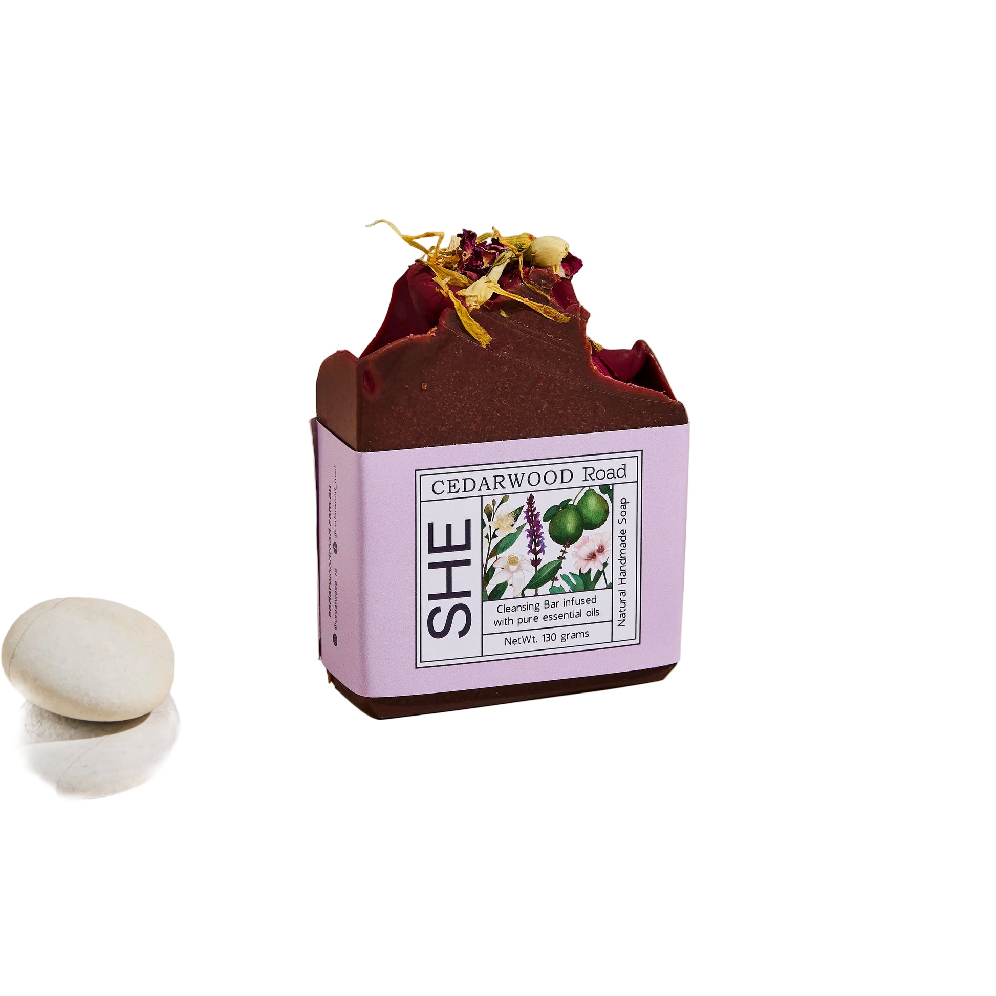 She Handmade Natural Soap | Himalayan Rhubarb and Essential Oils