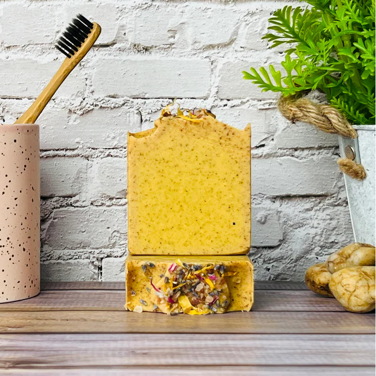 tumeric handmade soap