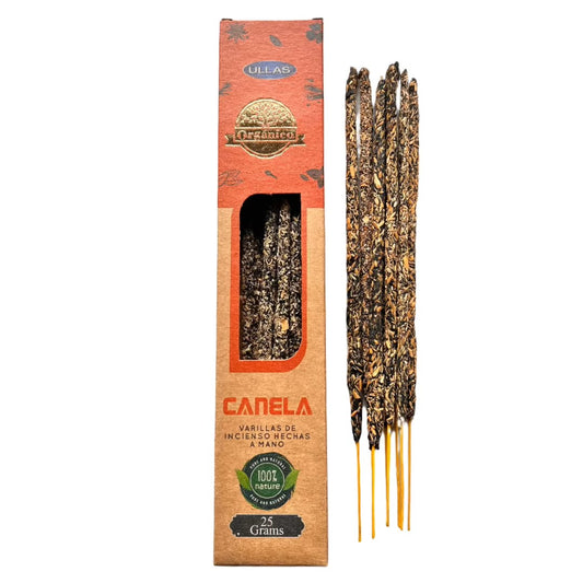 Ullas Organico Cinnamon Incense - The Crescent Moon